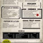 diseño carta restaurante veronikitis producciones